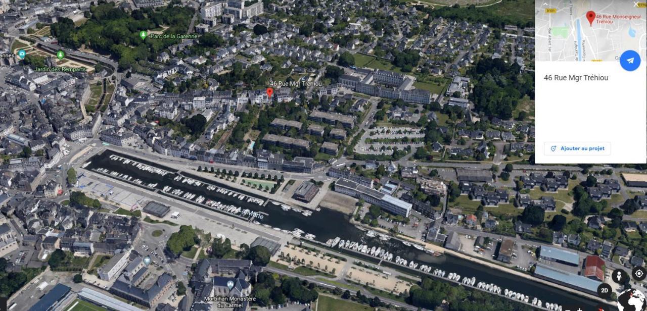 Du Mann Petite Maison Jardin A 100M Du Port De Vannes Avec Parking Exteriér fotografie